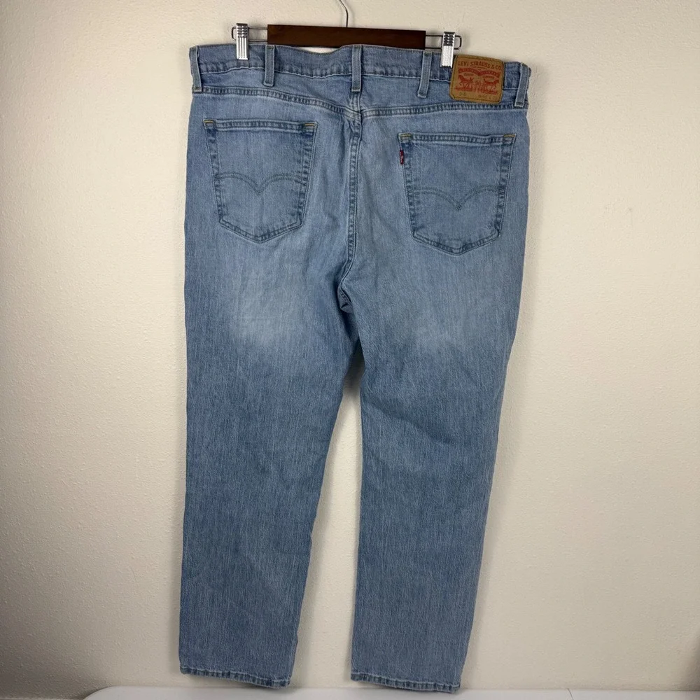 Levi's‎ 541 Athletic Taper Mens Light Wash Blue Denim Jeans W40 L32